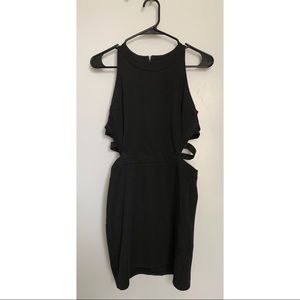 Topshop Black Bodycon Dress US size 6